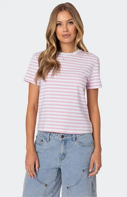 Edikted Callahan Striped T-Shirt