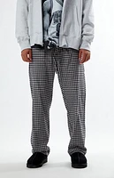 Pacsun Black Plaid Pajama Pants