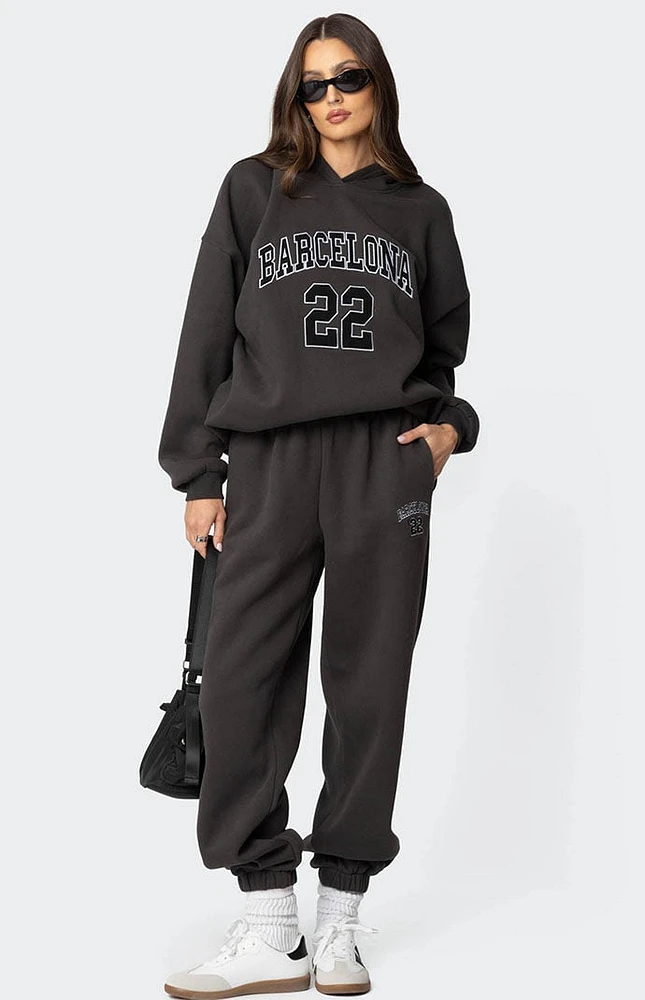 Edikted Barcelona Oversized Sweatpants