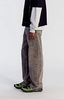 Pacsun Brown Overdyed Baggy Jeans