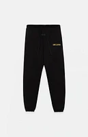 Fear of God Essentials Kids Black Heavy Fleece Sweatpants