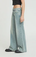 PacSun Casey Medium Indigo Tint Low Rise Baggy Jeans