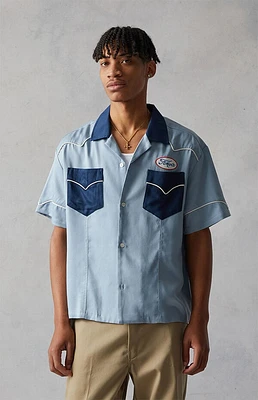 FORD Embroidered Western Camp Shirt