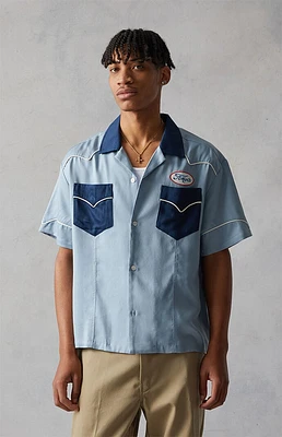 FORD Embroidered Western Camp Shirt