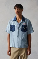 FORD Embroidered Western Camp Shirt