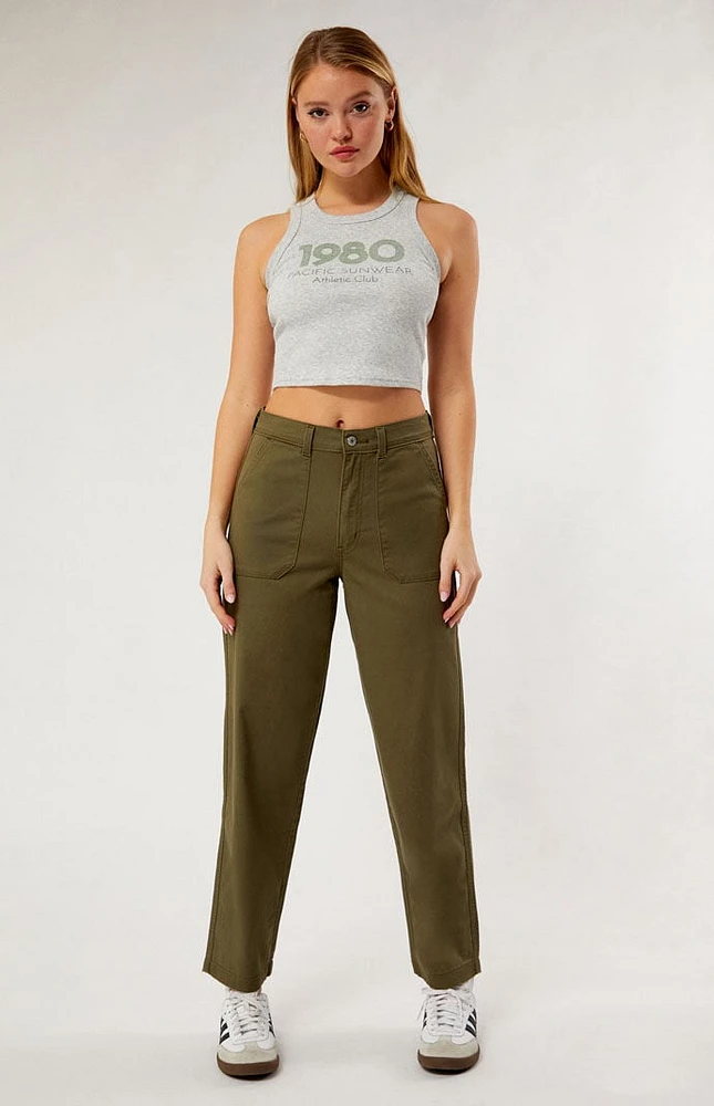 Levi's Olive Utility Pants