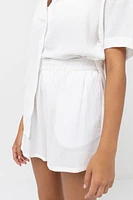 Rhythm White Classic Beach Shorts
