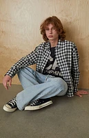 Pacsun Plaid Long Sleeve Button Down Shirt