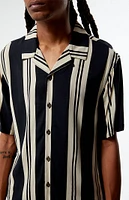 PacSun Black Striped Camp Shirt