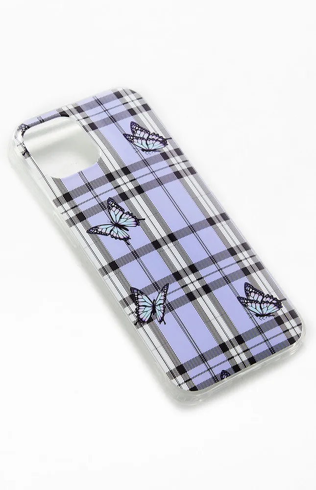 Plaid Butterfly iPhone 13/14 Case