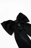 LA Hearts Medium Satin Bow Barrette