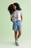 PacSun Kids Cloudy Dyed Boxy T-Shirt