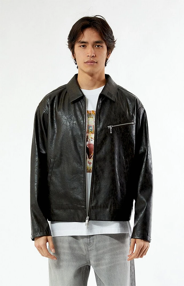 The Met x PacSun Faux Leather Varnish Jacket