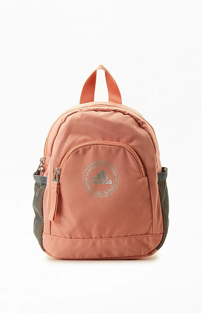 adidas Peach Linear Mini Backpack