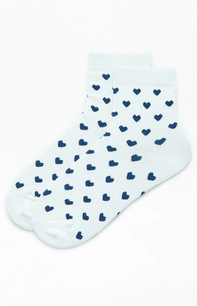 John Galt Heart Quarter Socks