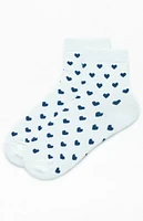 John Galt Heart Quarter Socks