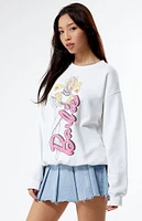 Junk Food Cowgirl Barbie Crew Neck Sweatshirt