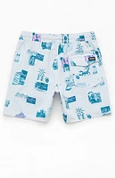 Volcom Psyche Cotton 7" Swim Trunks