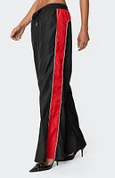 Edikted Cameron Contrast Panel Track Pants