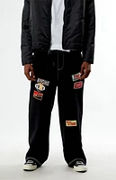 True Religion Big Patch Baggy Sweatpants