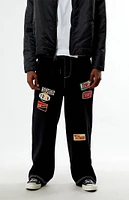 True Religion Big Patch Baggy Sweatpants