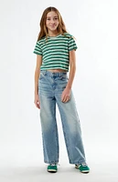 PacSun Kids Light Indigo Baggy Jeans