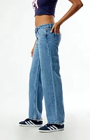 Thrills Saskia Low Rise Baggy Jeans