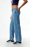 Thrills Saskia Low Rise Baggy Jeans