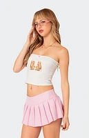 Edikted Twinning Printed Tube Top