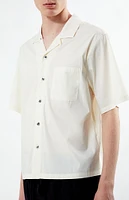 PacSun Solid Oversized Camp Shirt