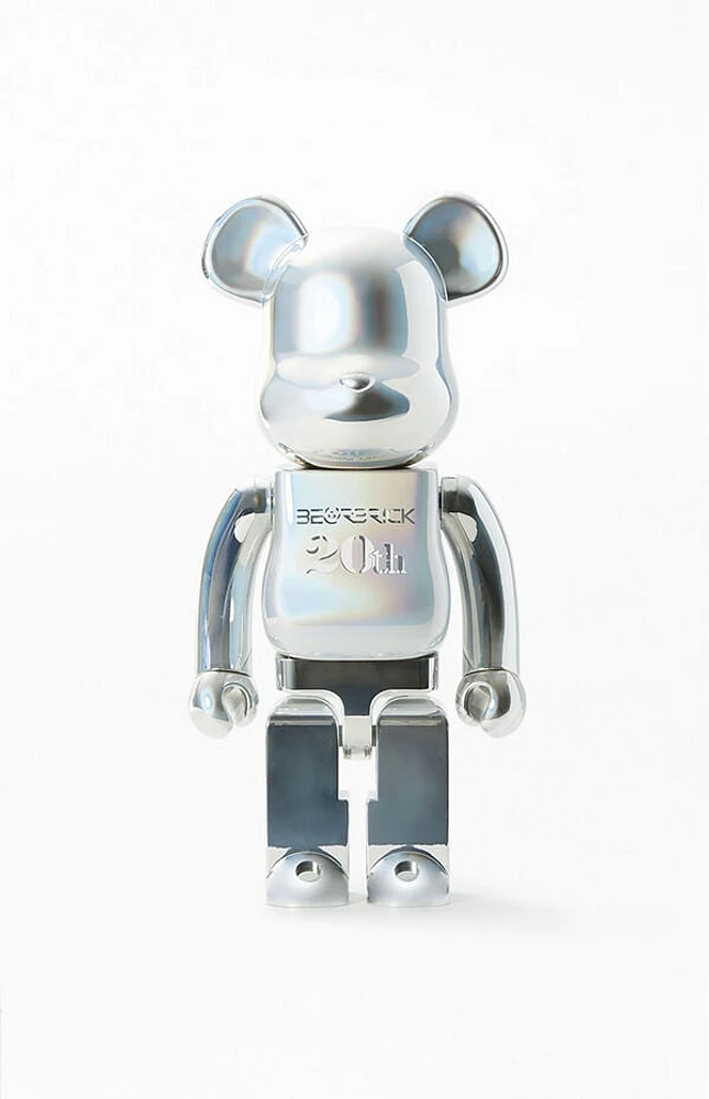 Bearbrick 20th Anniversary Chrome 1000% Figure