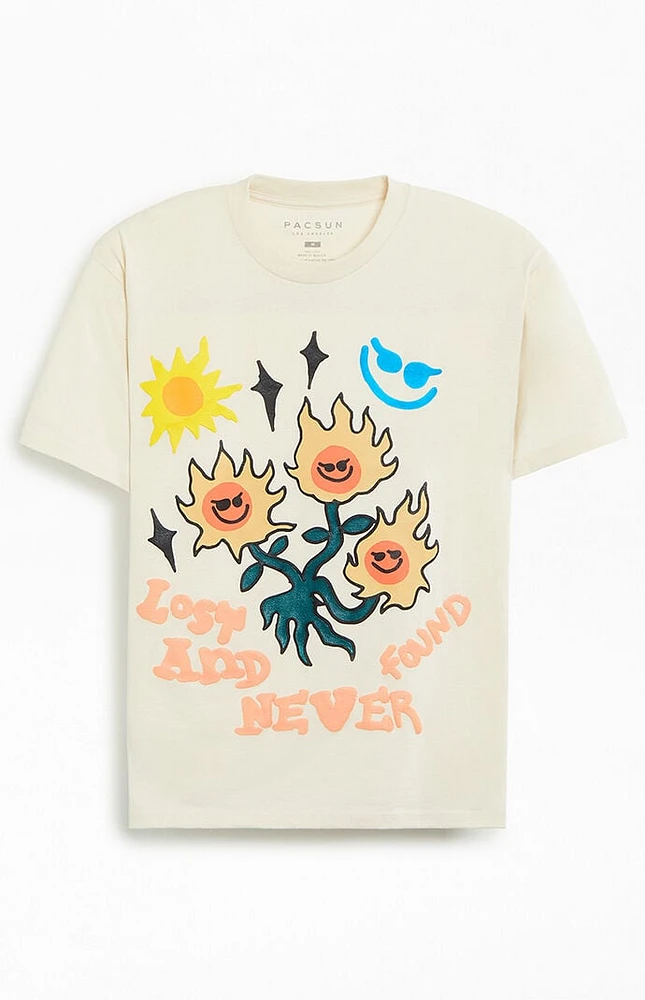 PacSun Lost & Found Puff Graphic T-Shirt