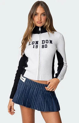 Edikted London High Neck Cardigan