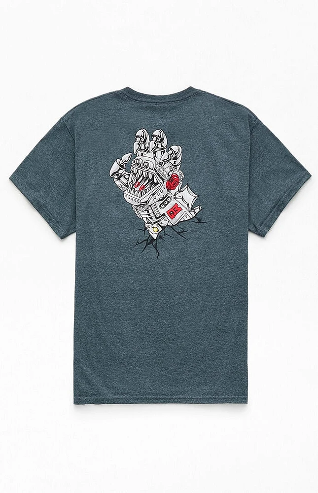 Santa Cruz Kids Godzilla Mecha Hand T-Shirt