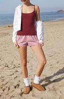 John Galt Burgundy Skylar Tank Top