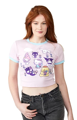 Hello Kitty & Friends Smell The Flowers Baby T-Shirt