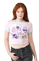 Hello Kitty & Friends Smell The Flowers Baby T-Shirt