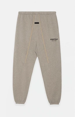 Fear of God Essentials Heather Grey Fleece Sweatpants