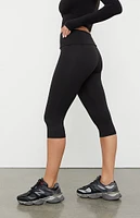 PAC 1980 WHISPER Active Icon Fold-Over Capri Yoga Pants