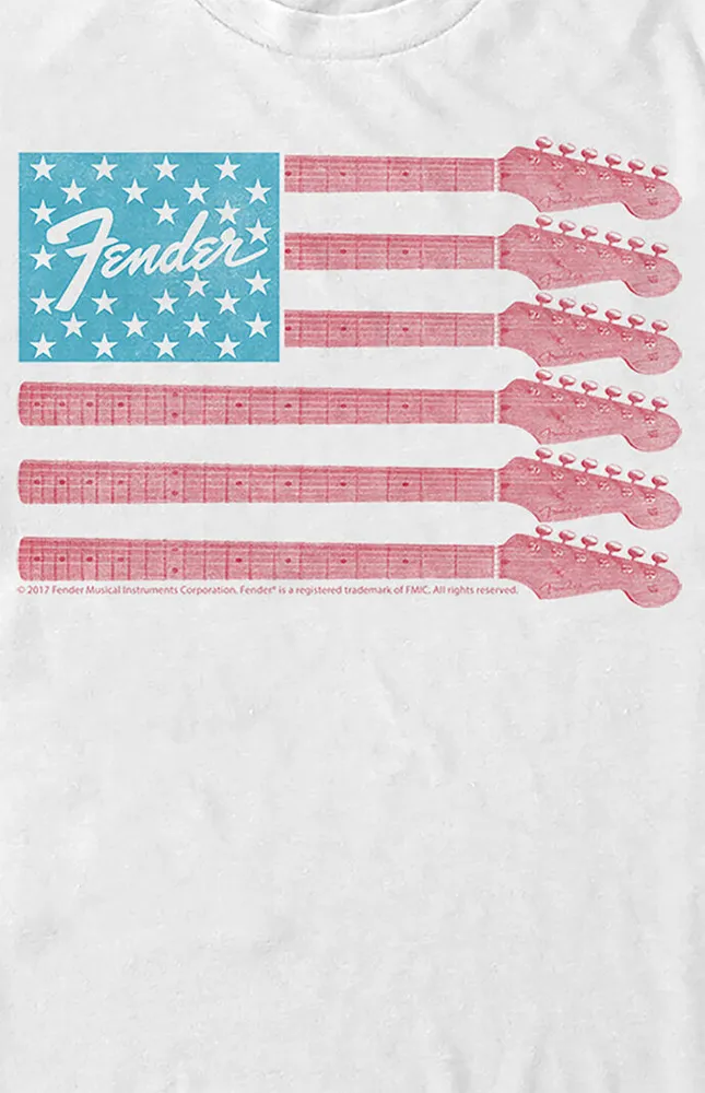 Fender American Flag T-Shirt