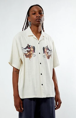 PacSun Madonna Oversized Camp Shirt