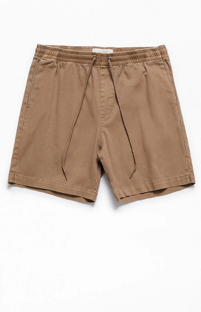 Pacsun Desert Taupe Volley Shorts