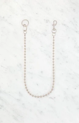 LA Hearts Beaded Ball Wallet Chain