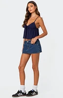 Edikted Sunrise Babydoll Tank Top