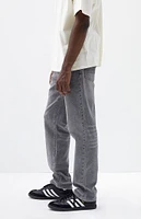 PacSun Gray Wash Straight Jeans