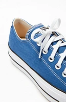 Converse Women's Blue Chuck Taylor All Star Lift Low Top Sneakers