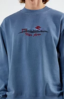 Pacsun Tokyo Japan Embroidered Crew Neck Sweatshirt