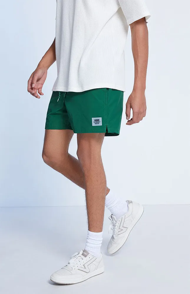 Green Primary Volley Shorts