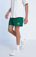 Green Primary Volley Shorts
