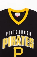 Mitchell & Ness Pittsburgh Pirates Baseball Retro V-Neck T-Shirt